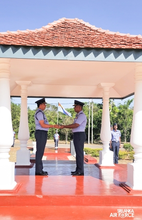 CHANGE OF COMMAND OF SLAF STATION IRANAMADU
