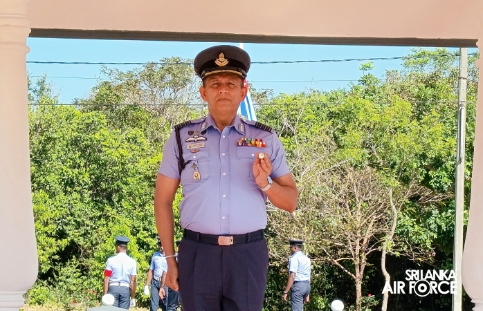 CHANGE OF COMMAND OF SLAF STATION IRANAMADU