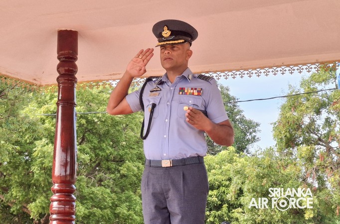 CHANGE OF COMMAND AT SLAF STATION PALALY