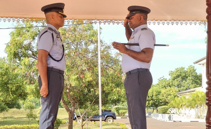CHANGE OF COMMAND AT SLAF STATION PALALY