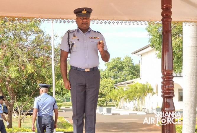 CHANGE OF COMMAND AT SLAF STATION PALALY
