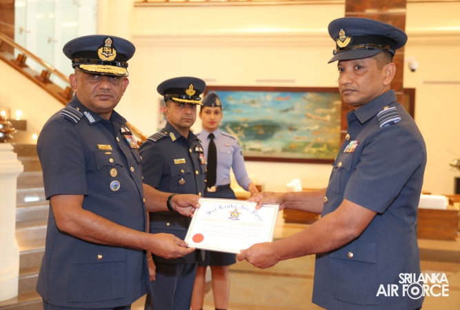 AWARDING CEREMONY OF CERTIFICATES OF COMMENDATION AND QUALIFICATION INSIGNIA