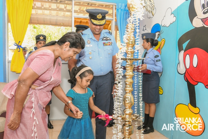 ‘LITTLE WINGS’ DAY CARE CENTRE DECLARED OPEN AT SLAF ACADEMY CHINA BAY