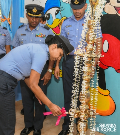 ‘LITTLE WINGS’ DAY CARE CENTRE DECLARED OPEN AT SLAF ACADEMY CHINA BAY