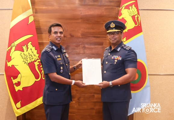 NEW DIRECTOR GENERAL AERONAUTICAL ENGINEERING OF THE SRI LANKA AIR ...