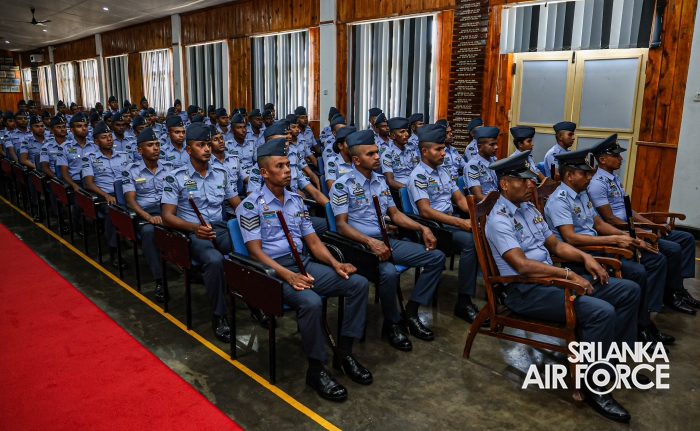 PACE STICK, LANYARD AND CANE AWARDING CEREMONY OF DRILL INSTRUCTORS AND GUNNER INSTRUCTORS AT SLAF CTS DIYATALAWA