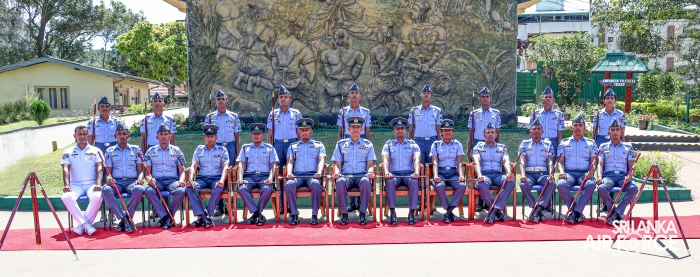 PACE STICK, LANYARD AND CANE AWARDING CEREMONY OF DRILL INSTRUCTORS AND GUNNER INSTRUCTORS AT SLAF CTS DIYATALAWA