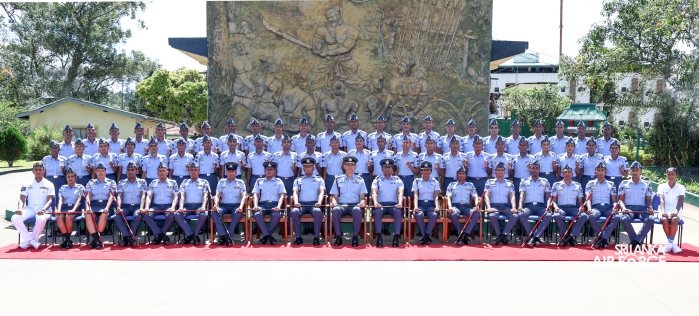 PACE STICK, LANYARD AND CANE AWARDING CEREMONY OF DRILL INSTRUCTORS AND GUNNER INSTRUCTORS AT SLAF COMBAT TRAINING SCHOOL DIYATALAWA