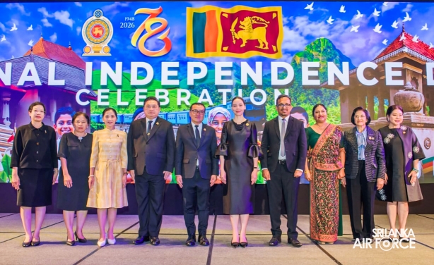 SLAF DANCE TROUPE PERFORMS AT SRI LANKA’S 78TH INDEPENDENCE DAY CELEBRATION IN BANGKOK