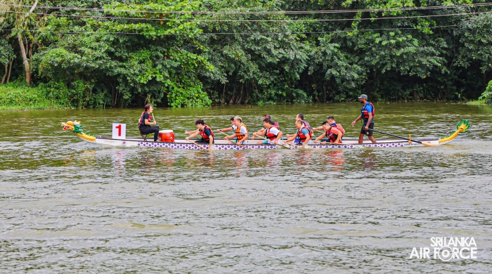 SLAF
SECURES RUNNERS-UP TITLE AT CHINA–SRI LANKA FRIENDSHIP CUP DRAGON BOAT
CHAMPIONSHIP 2025