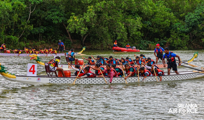 SLAF
SECURES RUNNERS-UP TITLE AT CHINA–SRI LANKA FRIENDSHIP CUP DRAGON BOAT
CHAMPIONSHIP 2025