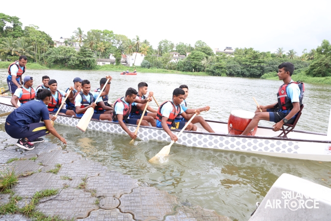 SLAF
SECURES RUNNERS-UP TITLE AT CHINA–SRI LANKA FRIENDSHIP CUP DRAGON BOAT
CHAMPIONSHIP 2025