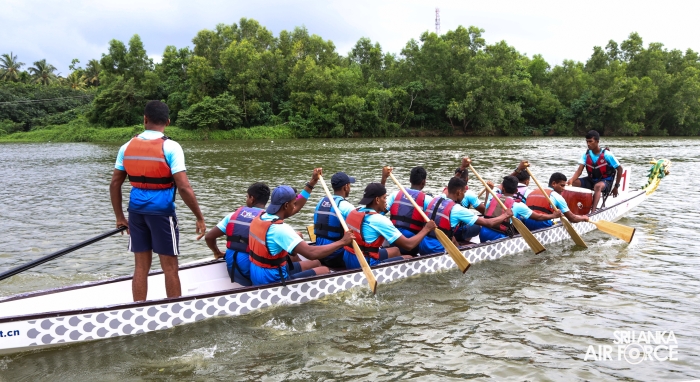 SLAF
SECURES RUNNERS-UP TITLE AT CHINA–SRI LANKA FRIENDSHIP CUP DRAGON BOAT
CHAMPIONSHIP 2025