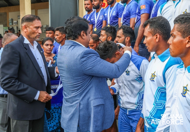 SLAF
SECURES RUNNERS-UP TITLE AT CHINA–SRI LANKA FRIENDSHIP CUP DRAGON BOAT
CHAMPIONSHIP 2025