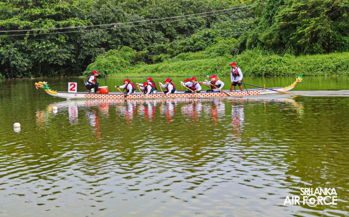 SLAF
SECURES RUNNERS-UP TITLE AT CHINA–SRI LANKA FRIENDSHIP CUP DRAGON BOAT
CHAMPIONSHIP 2025