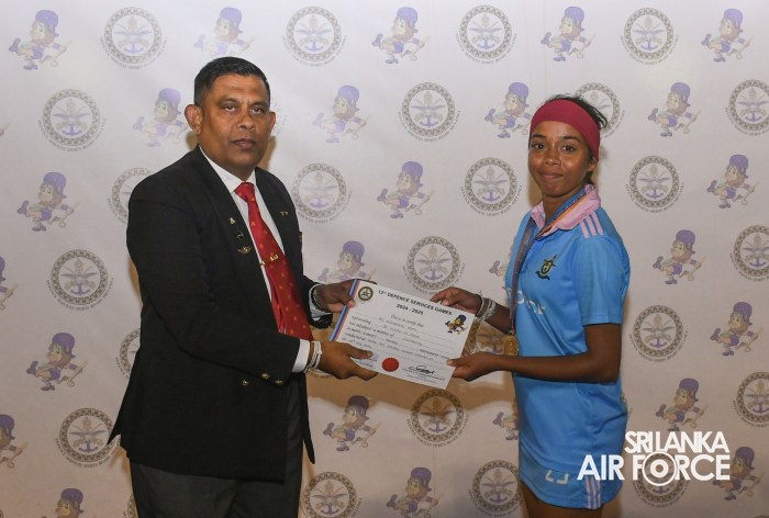 SLAF
SHINES AT THE 13TH DEFENCE SERVICES HOCKEY TOURNAMENT – 2025