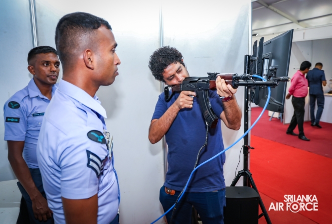 SLAF DISPLAYS INDIGENOUS AERIAL INNOVATIONS AT 5TH ‘SAHASAK NIMAVUM’ INTERNATIONAL INVENTION EXHIBITION