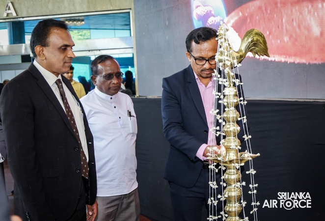 SLAF DISPLAYS INDIGENOUS AERIAL INNOVATIONS AT 5TH ‘SAHASAK NIMAVUM’ INTERNATIONAL INVENTION EXHIBITION