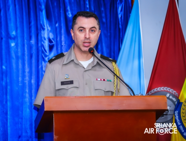 US DELEGATION OBSERVES FIRE AND RESCUE TRAINING AT SLAF KATUNAYAKE