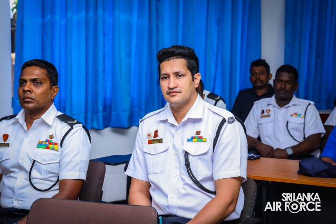 US DELEGATION OBSERVES FIRE AND RESCUE TRAINING AT SLAF KATUNAYAKE