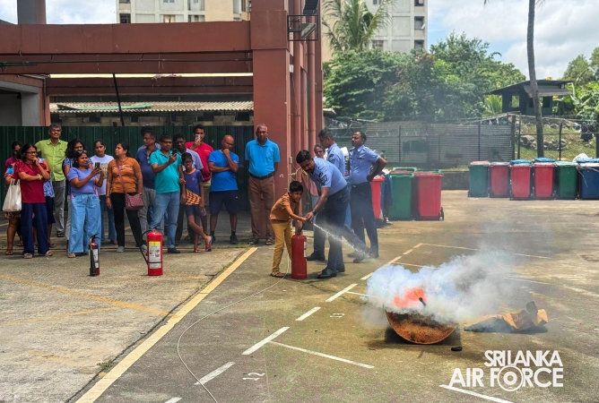 AIR FORCE FIRE AND RESCUE SERVICE ENHANCES COMMUNITY FIRE SAFETY