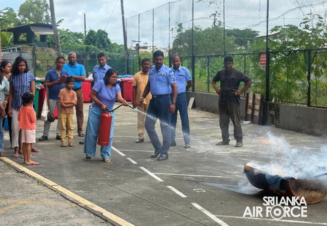 AIR FORCE FIRE AND RESCUE SERVICE ENHANCES COMMUNITY FIRE SAFETY