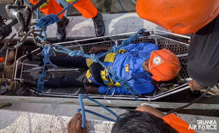 SLAF FIRE SERVICE CONDUCTED EMERGENCY EVACUATION DRILL AT LANKA HOSPITALS CORPORATION PLC NARAHENPITA