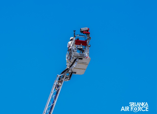 SLAF CONDUCTS JOINT FIRE AND RESCUE DRILL AT CENTRAL BANK HEADQUARTERS