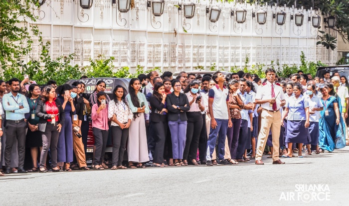 SLAF CONDUCTS JOINT FIRE AND RESCUE DRILL AT CENTRAL BANK HEADQUARTERS