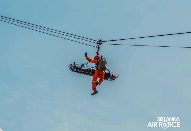 SLAF CONDUCTS JOINT FIRE AND RESCUE DRILL AT CENTRAL BANK HEADQUARTERS