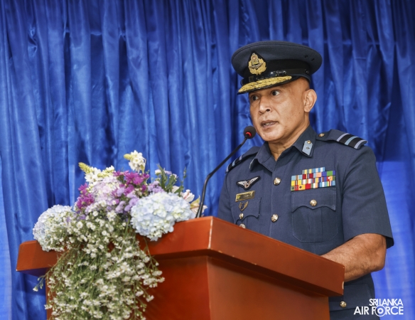 CERTIFICATE AWARDING CEREMONY OF FIRE SAFETY AWARENESS TRAINING PROGRAMME FOR SLAF RETIRED PERSONNEL