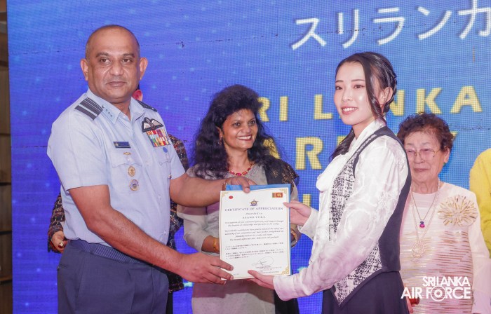 JAPAN-LANKA FRIENDSHIP ASSOCIATION DONATES EMERGENCY VEHICLES AND SCHOLARSHIPS TO SLAF