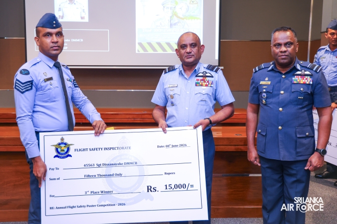 SLAF CONDUCTS 17TH ANNUAL FLIGHT SAFETY POSTER COMPETITION AWARDS CEREMONY