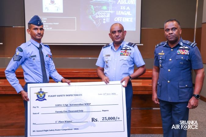 SLAF CONDUCTS 17TH ANNUAL FLIGHT SAFETY POSTER COMPETITION AWARDS CEREMONY