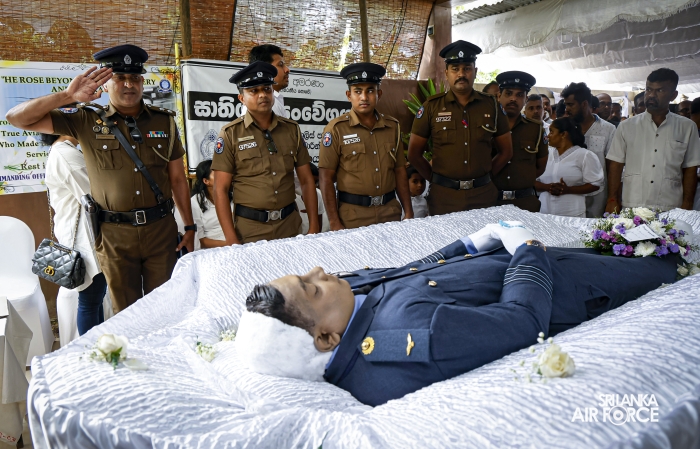 PRESIDENT PAYS LAST RESPECTS TO FALLEN CAPTAIN PILOT OF THE LUNUWILA TRAGEDY