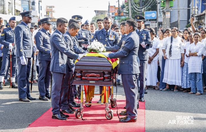 PRESIDENT PAYS LAST RESPECTS TO FALLEN CAPTAIN PILOT OF THE LUNUWILA TRAGEDY