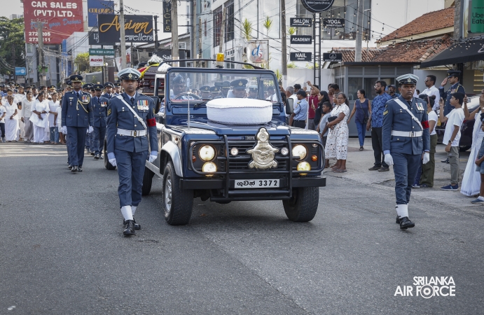 PRESIDENT PAYS LAST RESPECTS TO FALLEN CAPTAIN PILOT OF THE LUNUWILA TRAGEDY