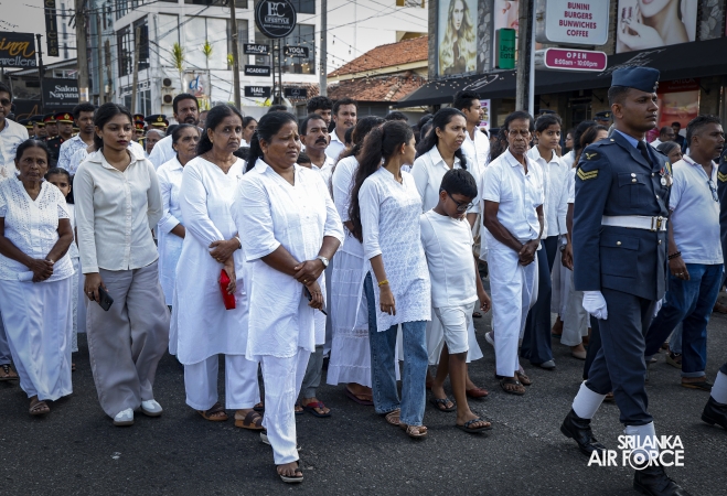 PRESIDENT PAYS LAST RESPECTS TO FALLEN CAPTAIN PILOT OF THE LUNUWILA TRAGEDY