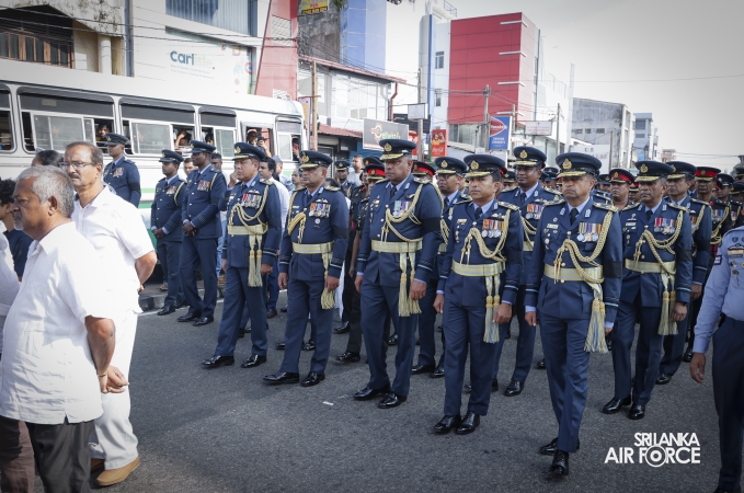 PRESIDENT PAYS LAST RESPECTS TO FALLEN CAPTAIN PILOT OF THE LUNUWILA TRAGEDY