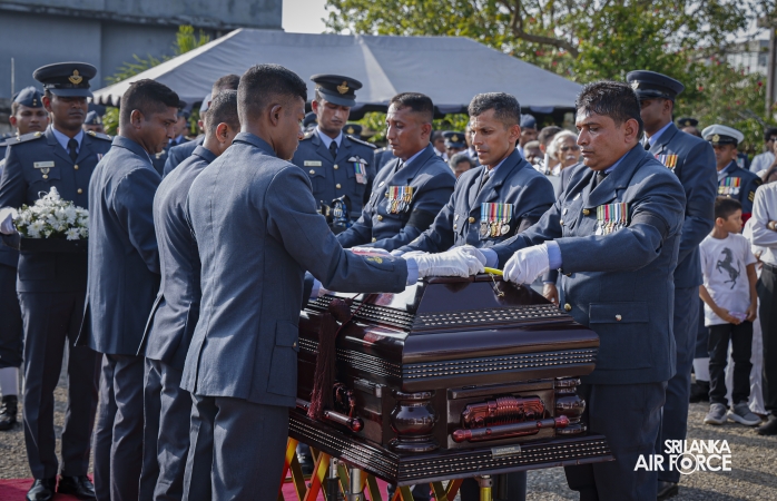 PRESIDENT PAYS LAST RESPECTS TO FALLEN CAPTAIN PILOT OF THE LUNUWILA TRAGEDY