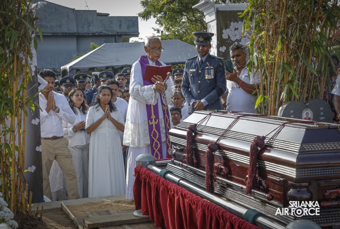 PRESIDENT PAYS LAST RESPECTS TO FALLEN CAPTAIN PILOT OF THE LUNUWILA TRAGEDY