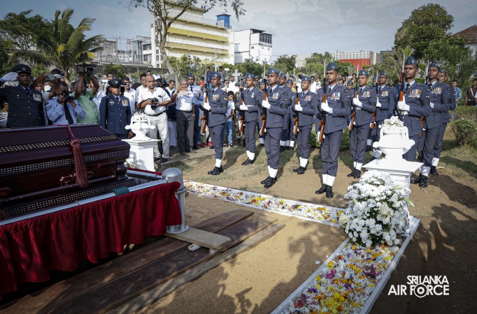 PRESIDENT PAYS LAST RESPECTS TO FALLEN CAPTAIN PILOT OF THE LUNUWILA TRAGEDY