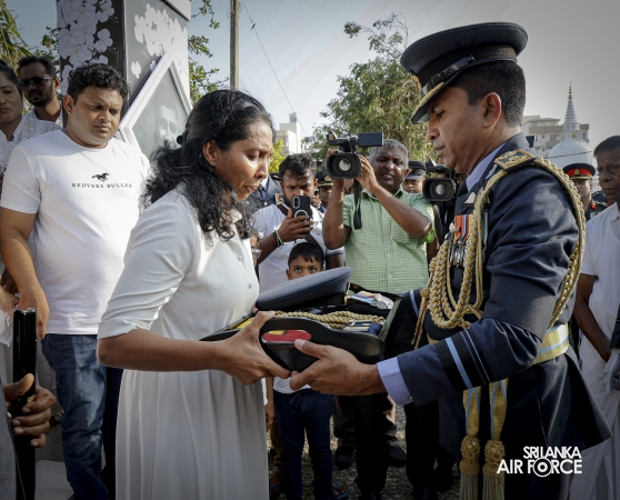 PRESIDENT PAYS LAST RESPECTS TO FALLEN CAPTAIN PILOT OF THE LUNUWILA TRAGEDY