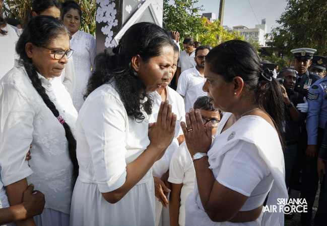 PRESIDENT PAYS LAST RESPECTS TO FALLEN CAPTAIN PILOT OF THE LUNUWILA TRAGEDY