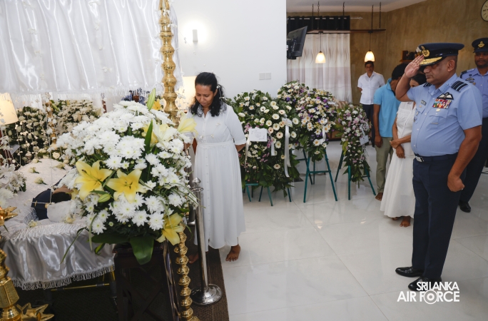 PRESIDENT PAYS LAST RESPECTS TO FALLEN CAPTAIN PILOT OF THE LUNUWILA TRAGEDY