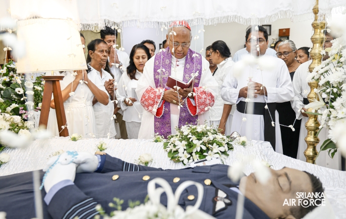PRESIDENT PAYS LAST RESPECTS TO FALLEN CAPTAIN PILOT OF THE LUNUWILA TRAGEDY