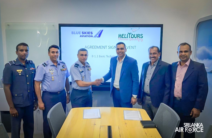 HELITOURS TECHNICAL TRAINING CENTRE ENTERS INTO TRAINING PARTNERSHIP WITH BLUE SKIES AVIATION SOLUTIONS