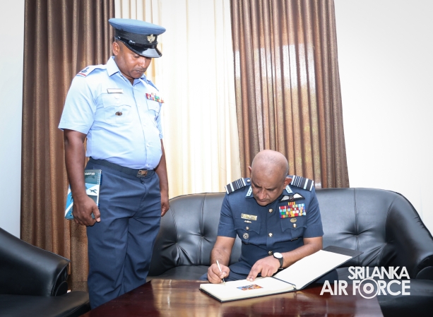 ANNUAL COMMANDER’S INSPECTION AT SLAF BASE HINGURAKGODA