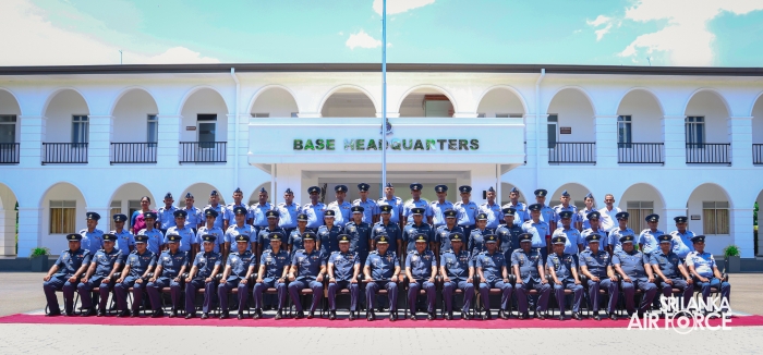 ANNUAL COMMANDER’S INSPECTION AT SLAF BASE HINGURAKGODA