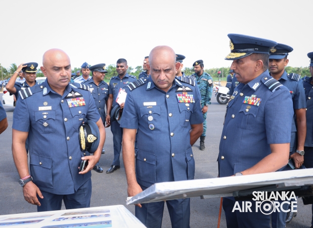 ANNUAL COMMANDER’S INSPECTION AT SLAF BASE HINGURAKGODA